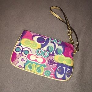 Coach wristlet